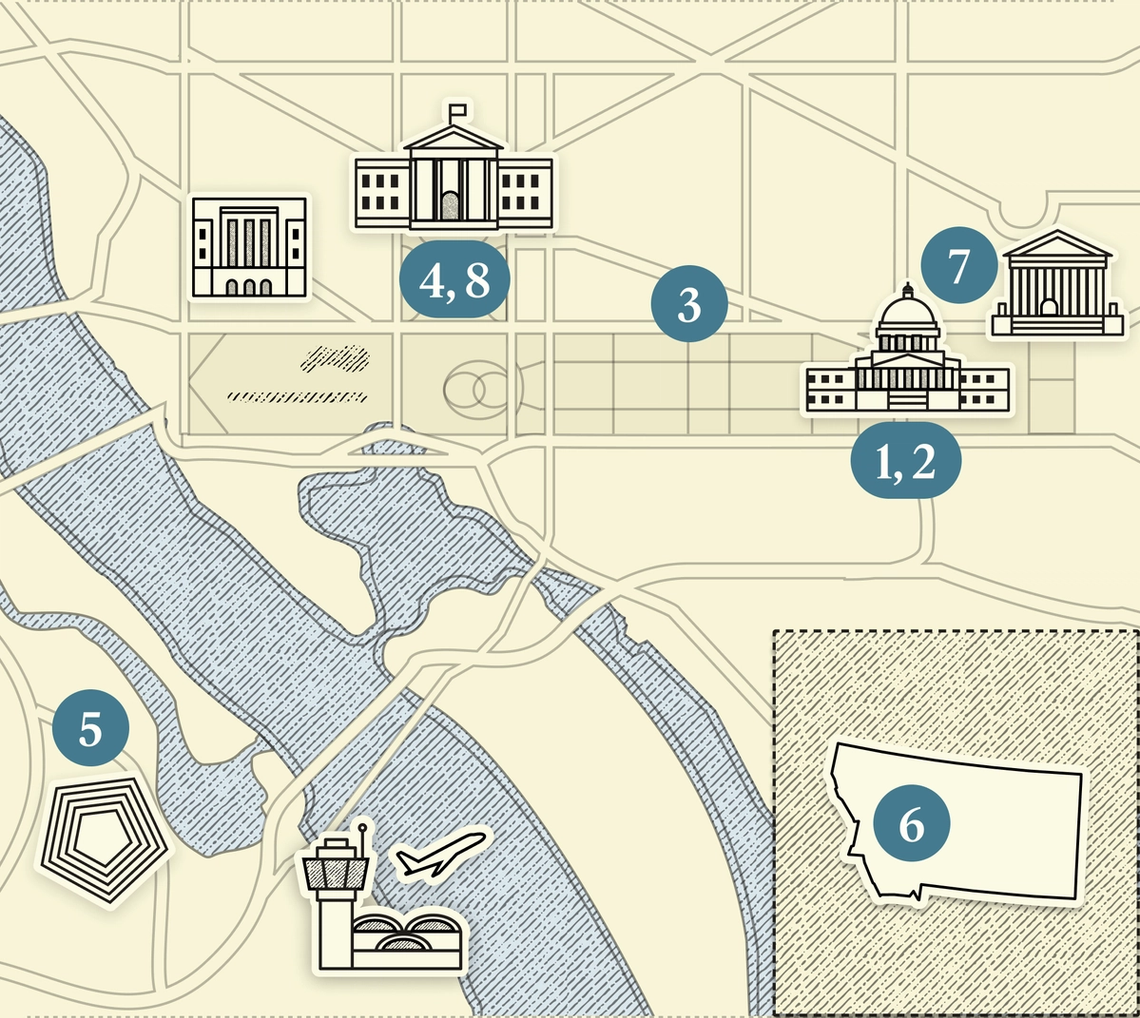 A map of DC.