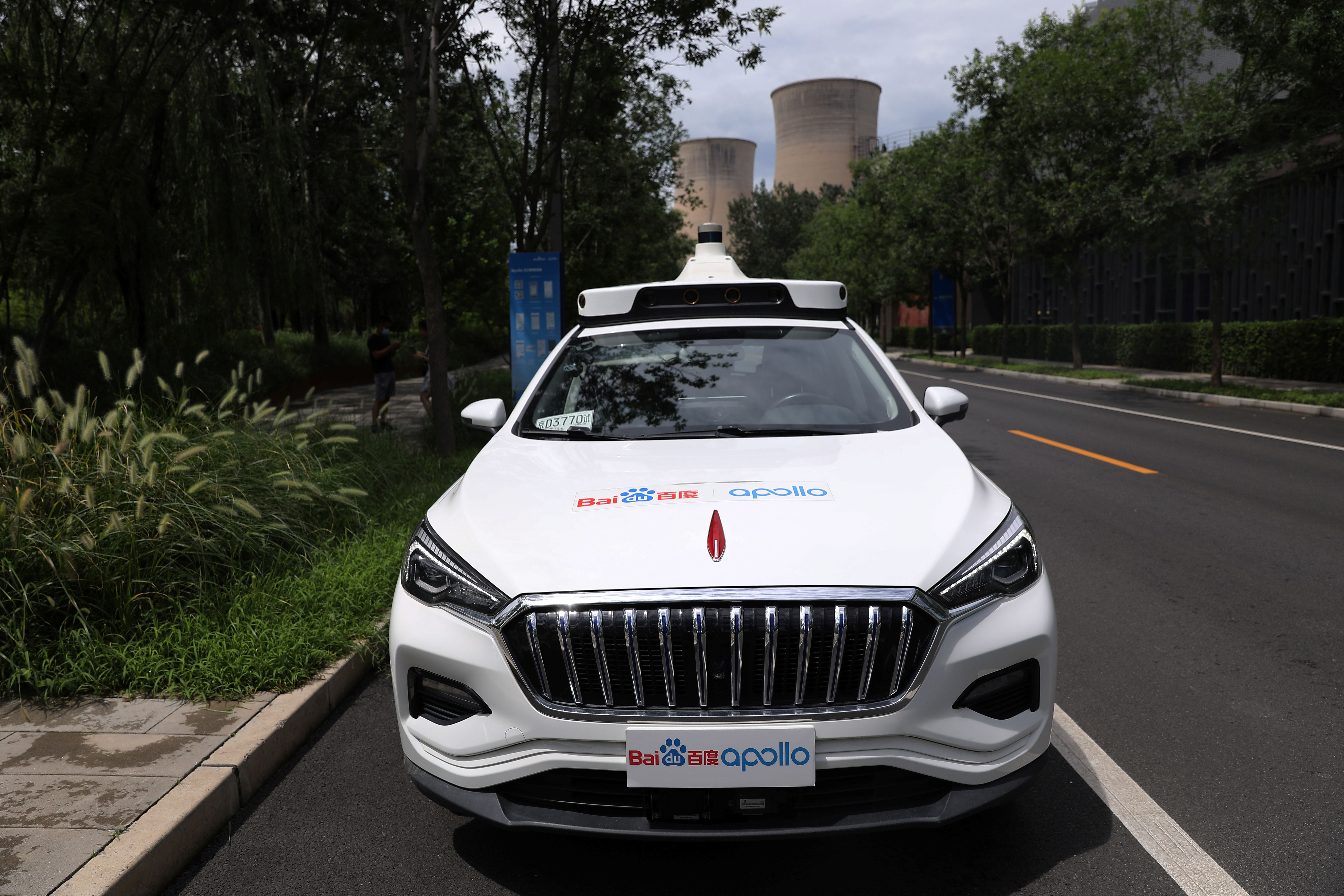 A Baidu robotaxi. 