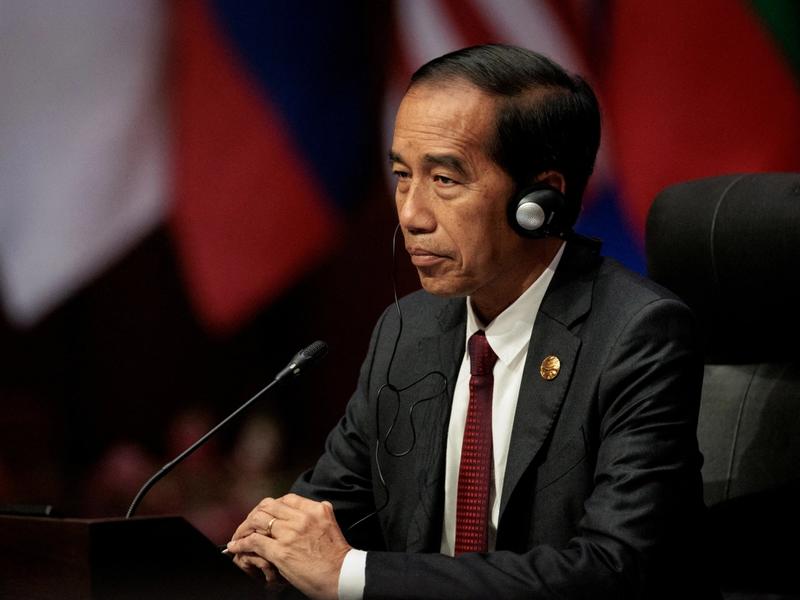 Indonesia's president Joko Widodo