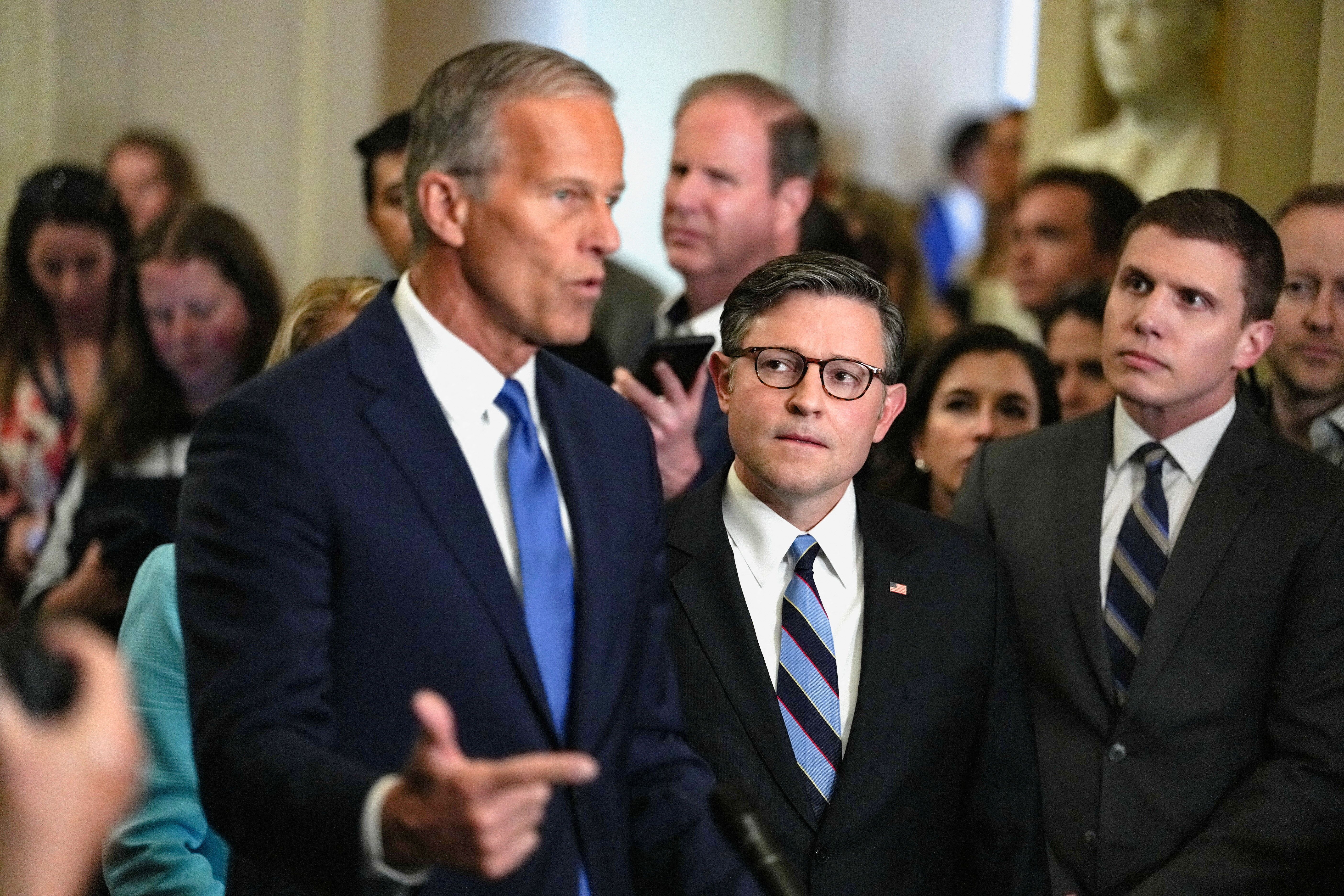 John Thune and Mike Johnson