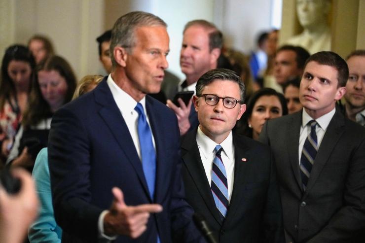John Thune and Mike Johnson