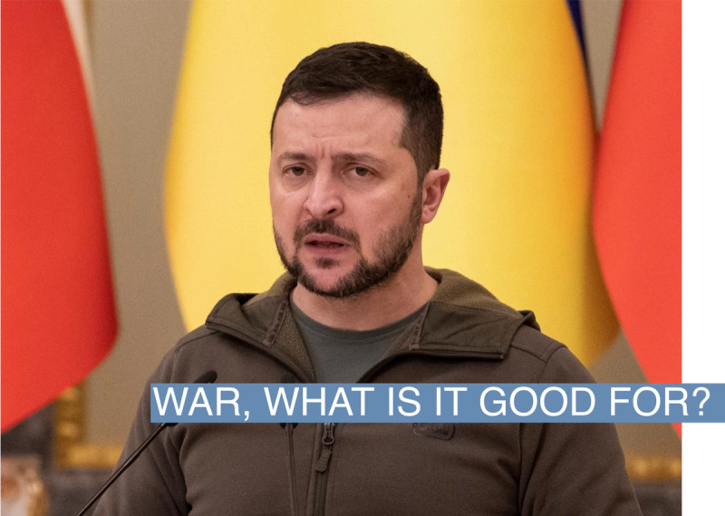 Ukrainian President Volodymyr Zelensky