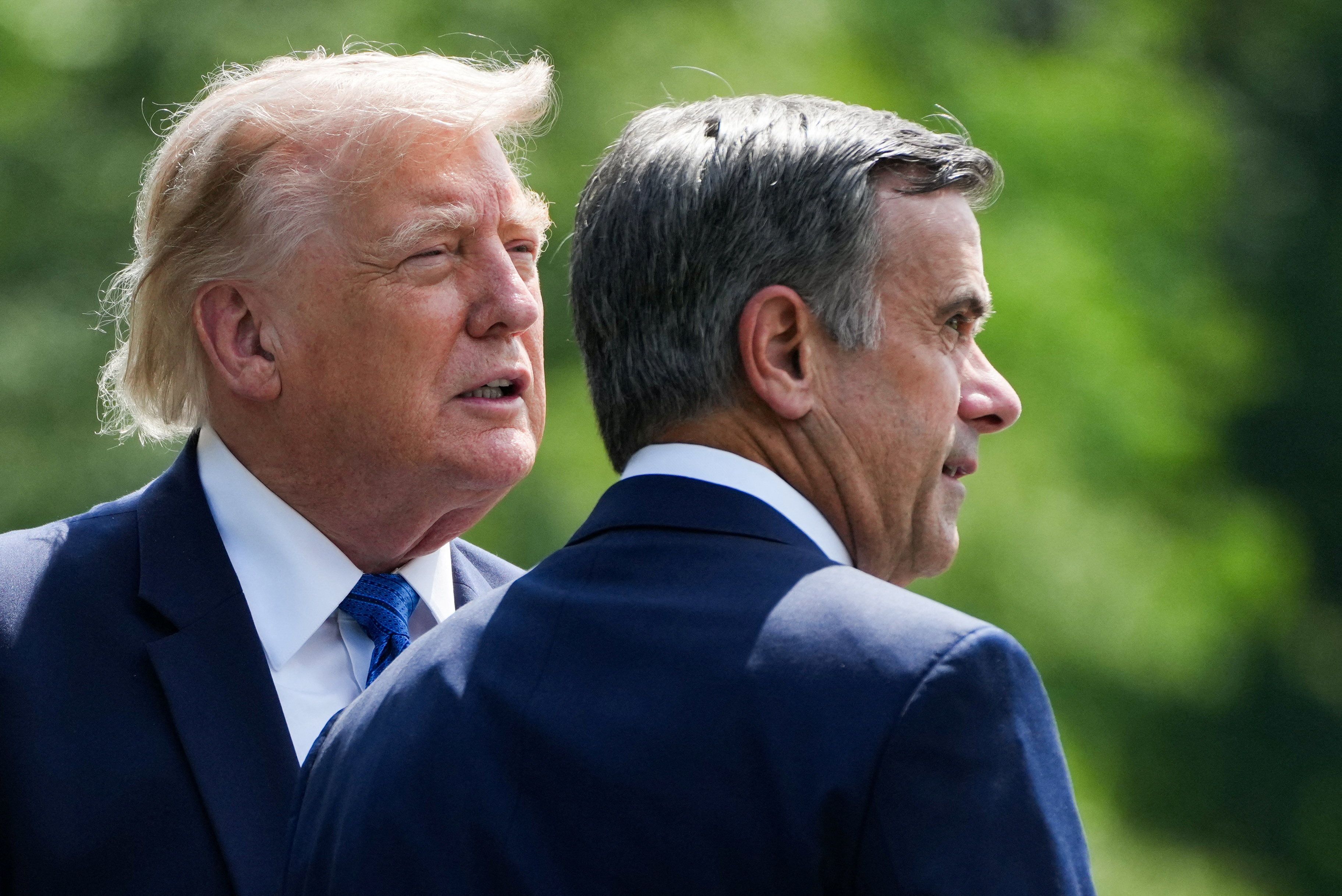 Donald Trump and John Ratcliffe