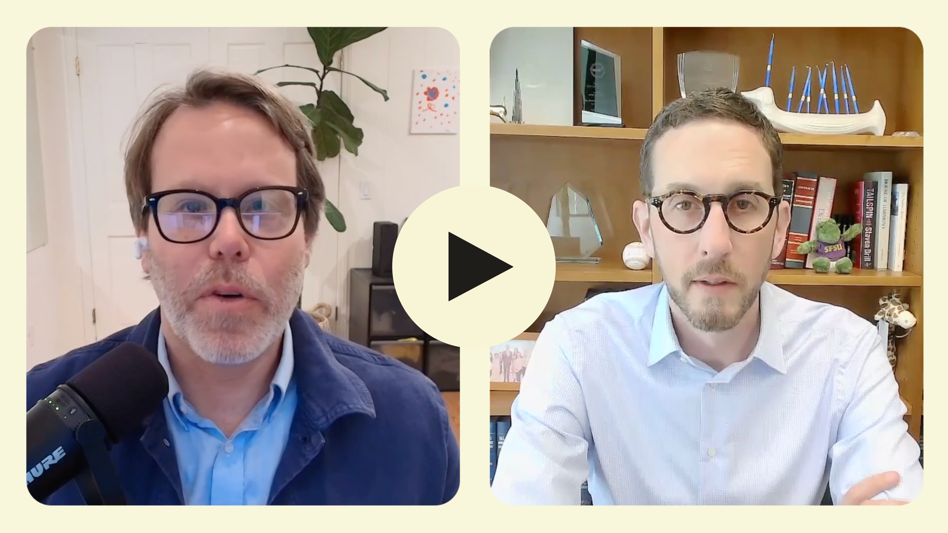 Semafor’s Reed Albergotti and California Sen. Scott Wiener.