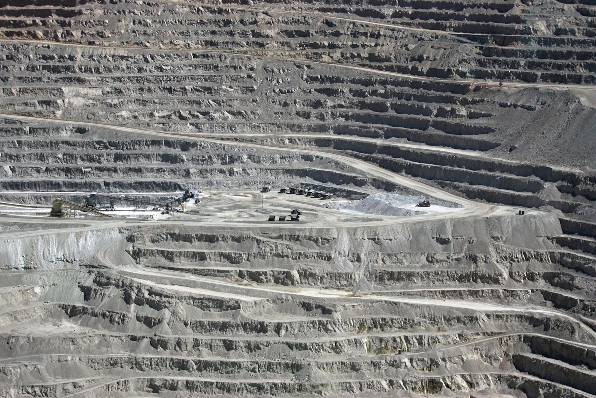 A view of the BHP Billiton’s Escondida, the world’s biggest copper mine, in northern Chile