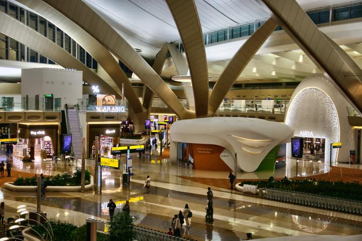 Zayed International Airport is in Abu Dhabi, United Arab Emirates.
