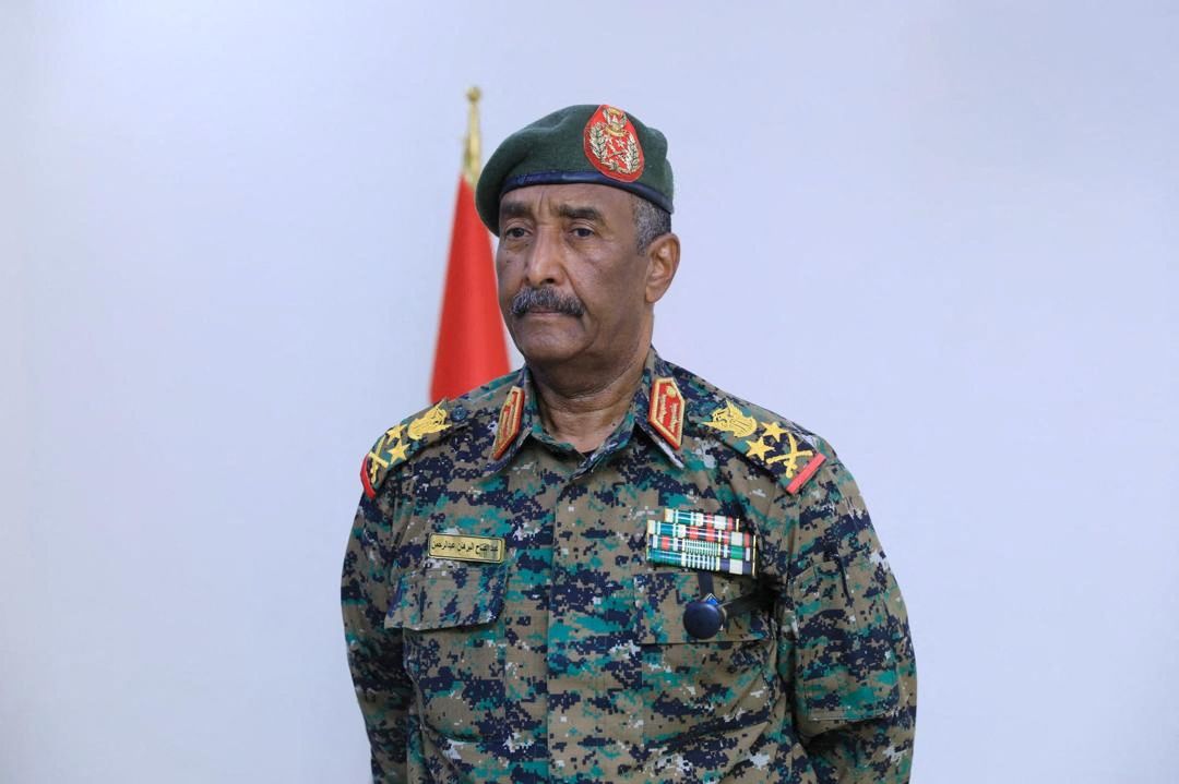 Sudan army chief Abdel Fattah al-Burhan.