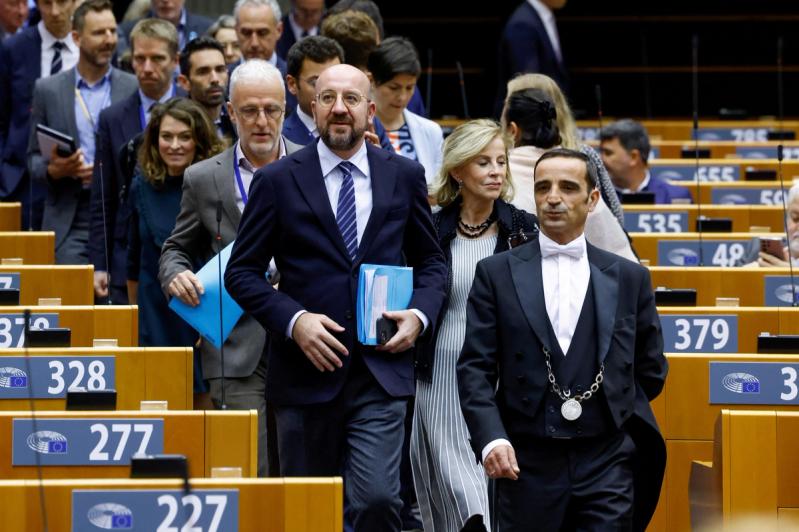 EU Parliament members.