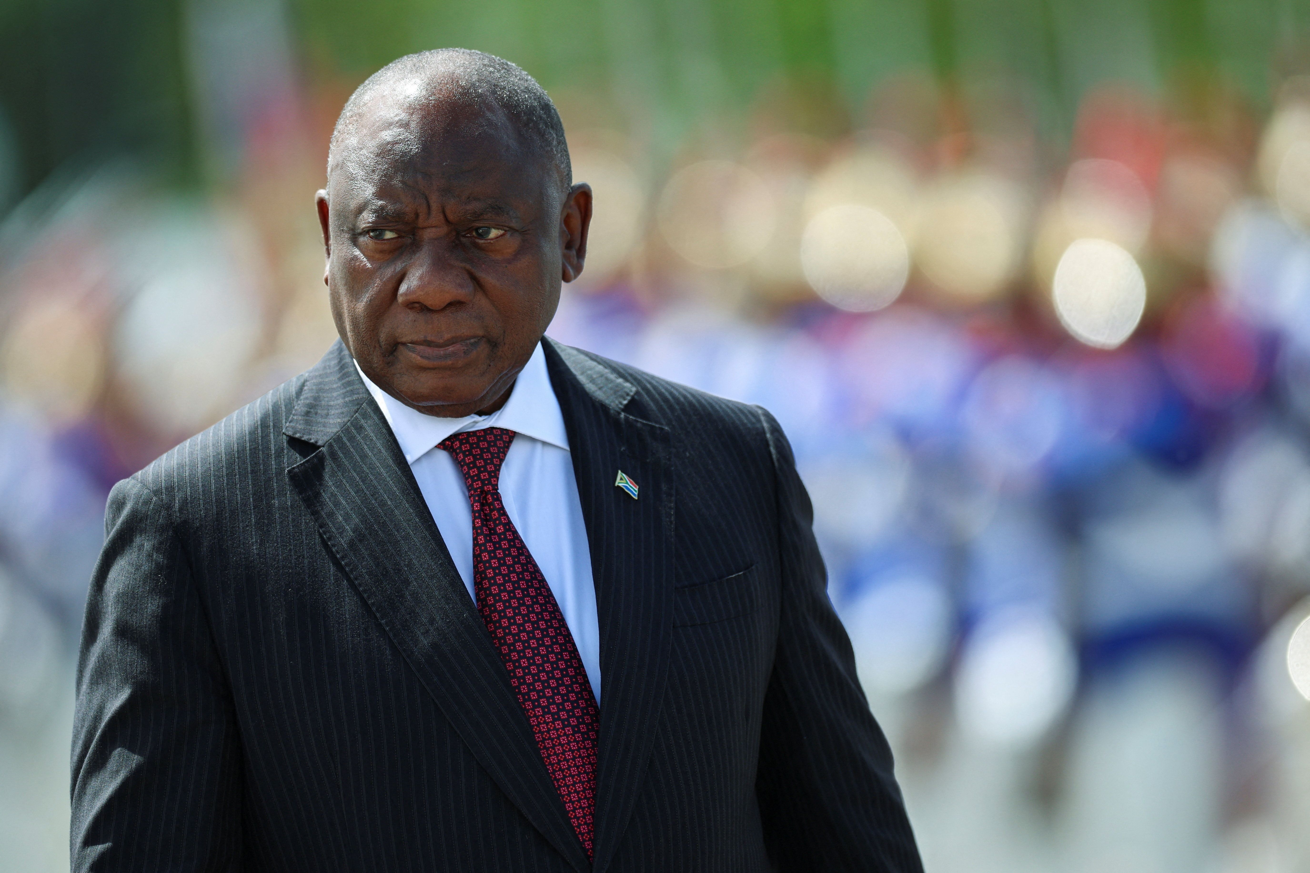 South Africa’s President Cyril Ramaphosa.