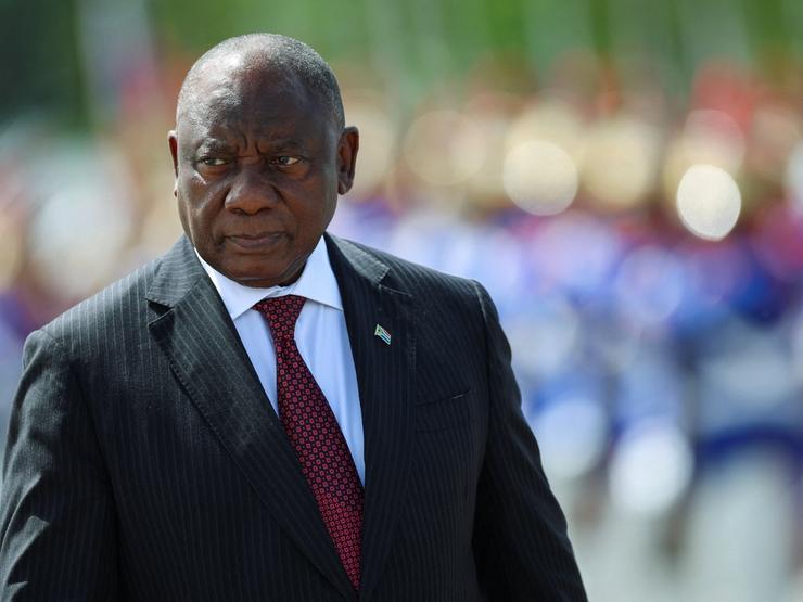 South Africa’s President Cyril Ramaphosa.