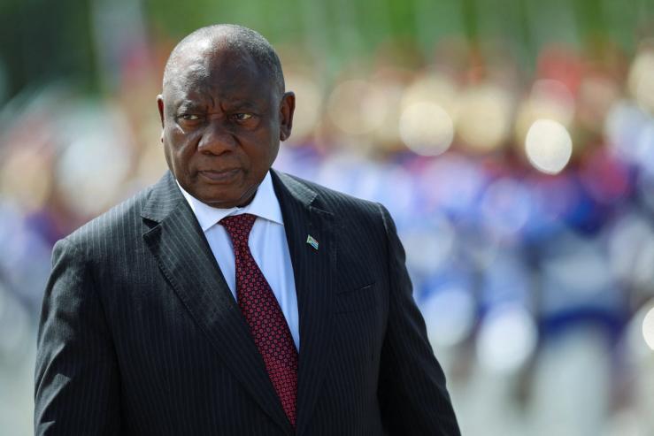 South Africa’s President Cyril Ramaphosa.