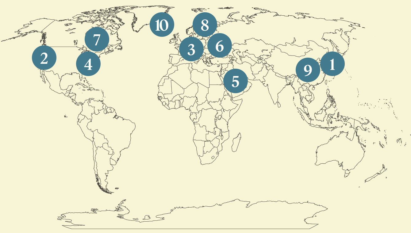 Semafor World Today map graphic