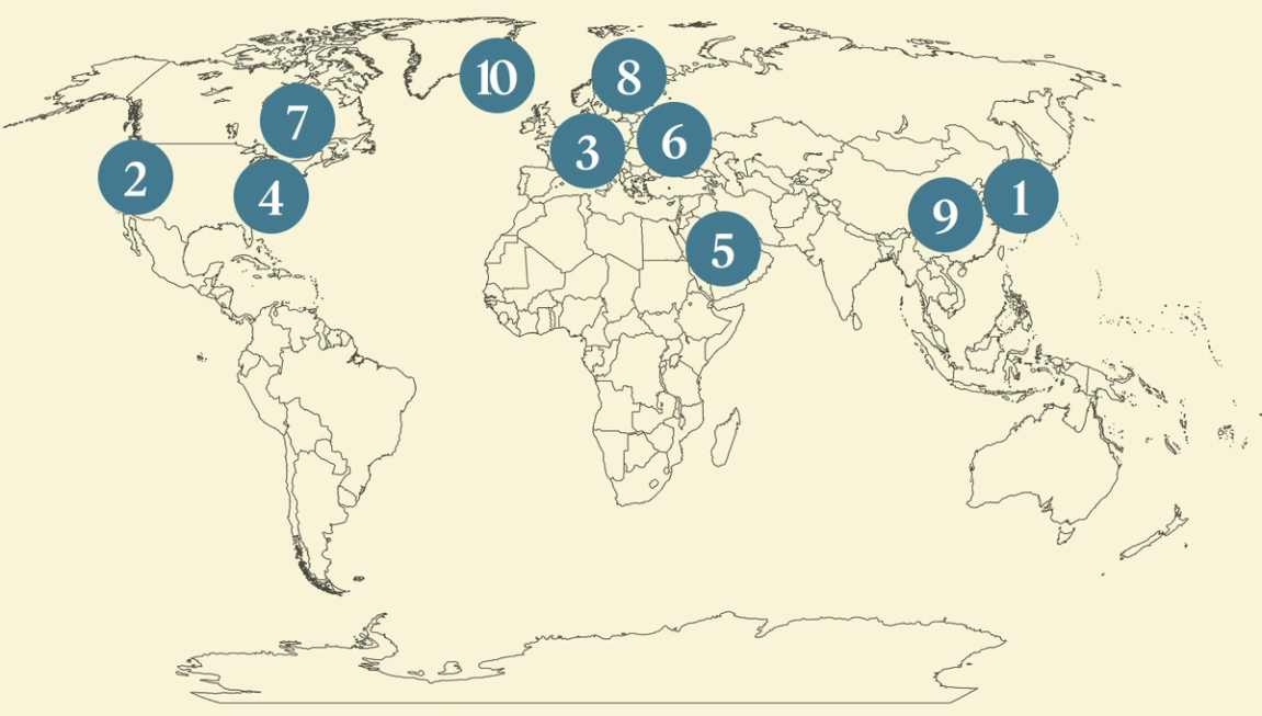 Semafor World Today map graphic