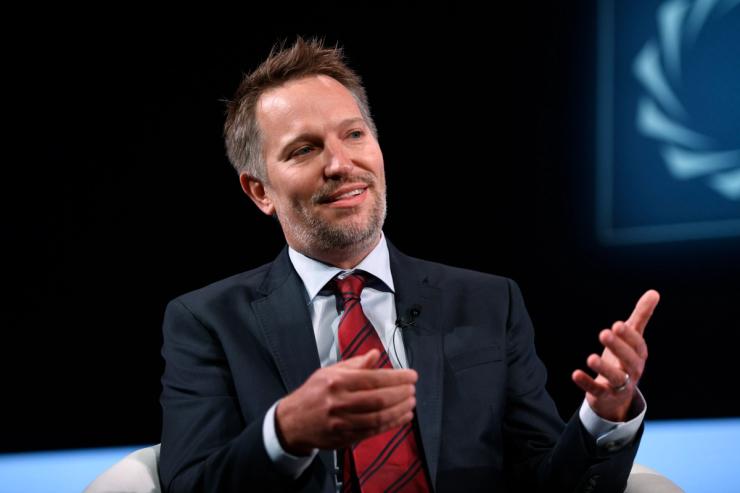 Ryan Roslansky, CEO, LinkedIn speaks onstage during the 2021 Concordia Annual Summit.