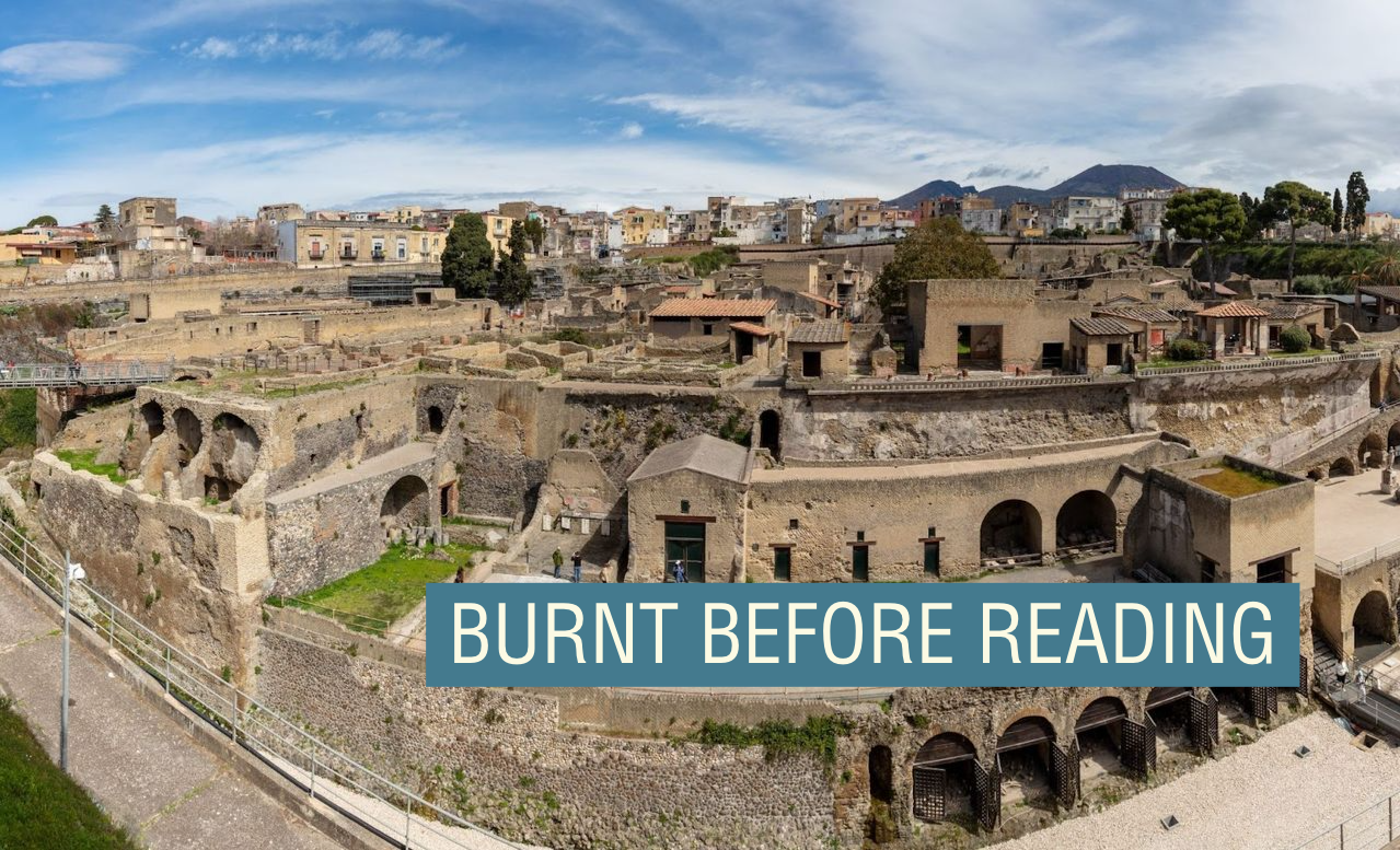 赫库兰尼姆的老城。