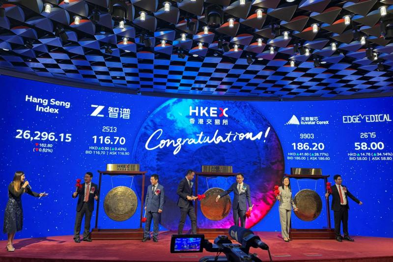 semafor.com - J.D. Capelouto - AI startups boost Hong Kong IPOs