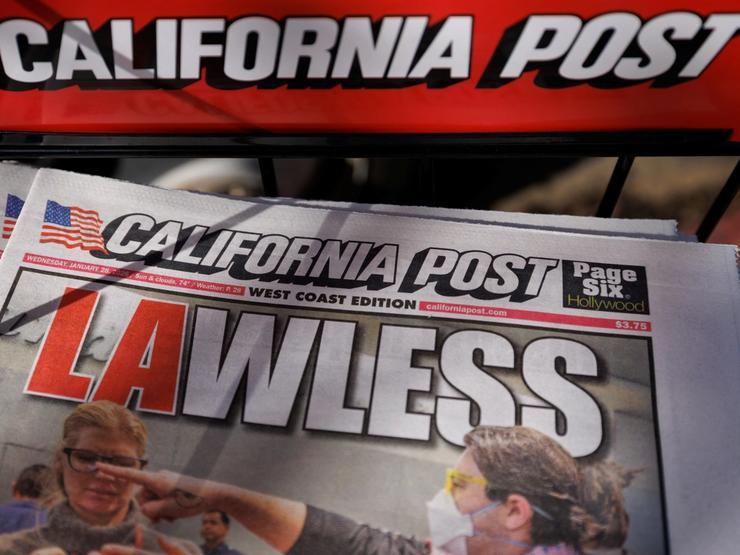 Cover of the California Post