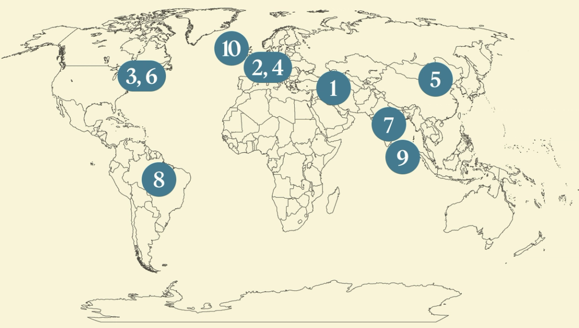 Semafor World Today map graphic