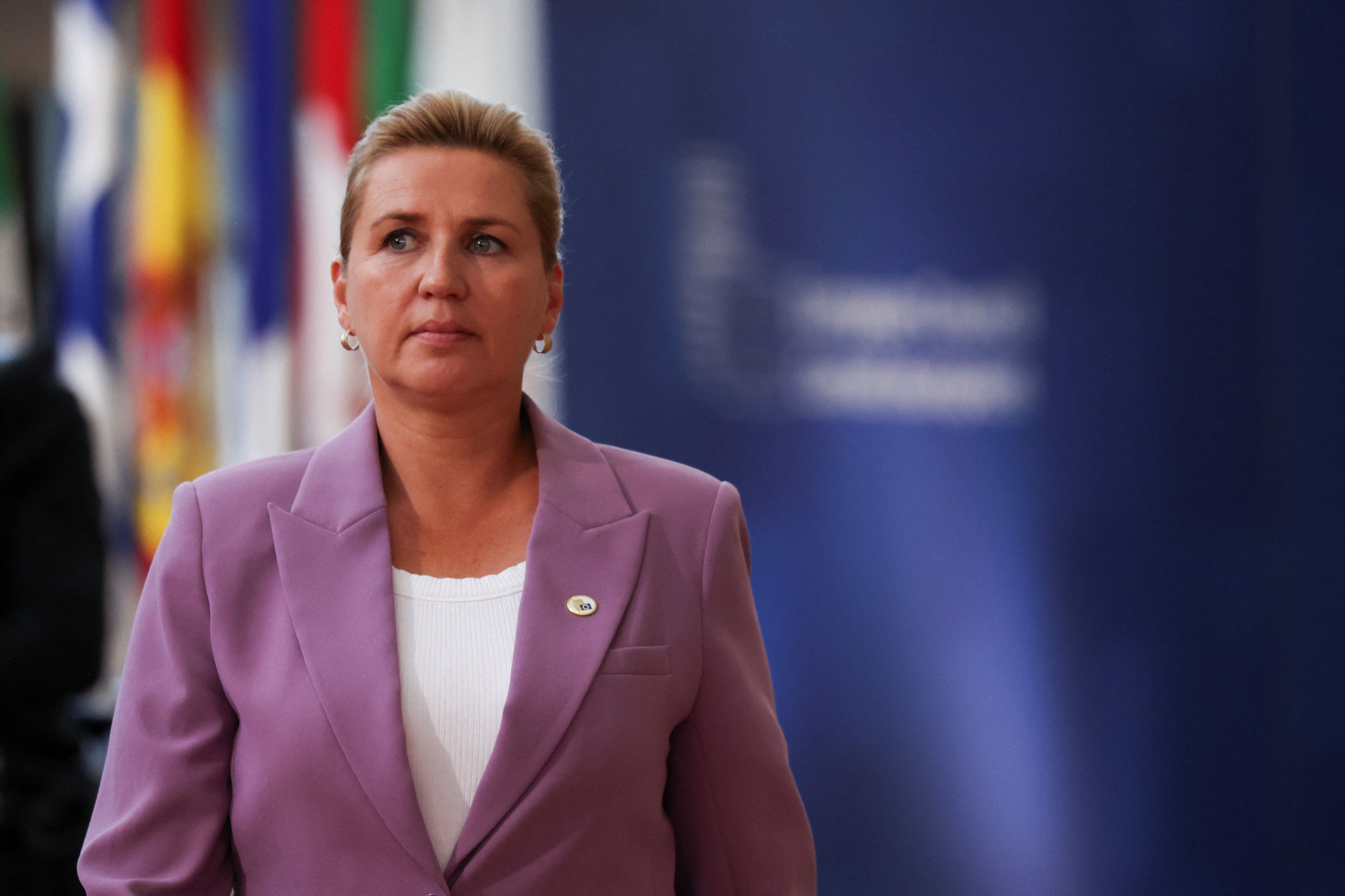 Denmark’s Prime Minister Mette Frederiksen.