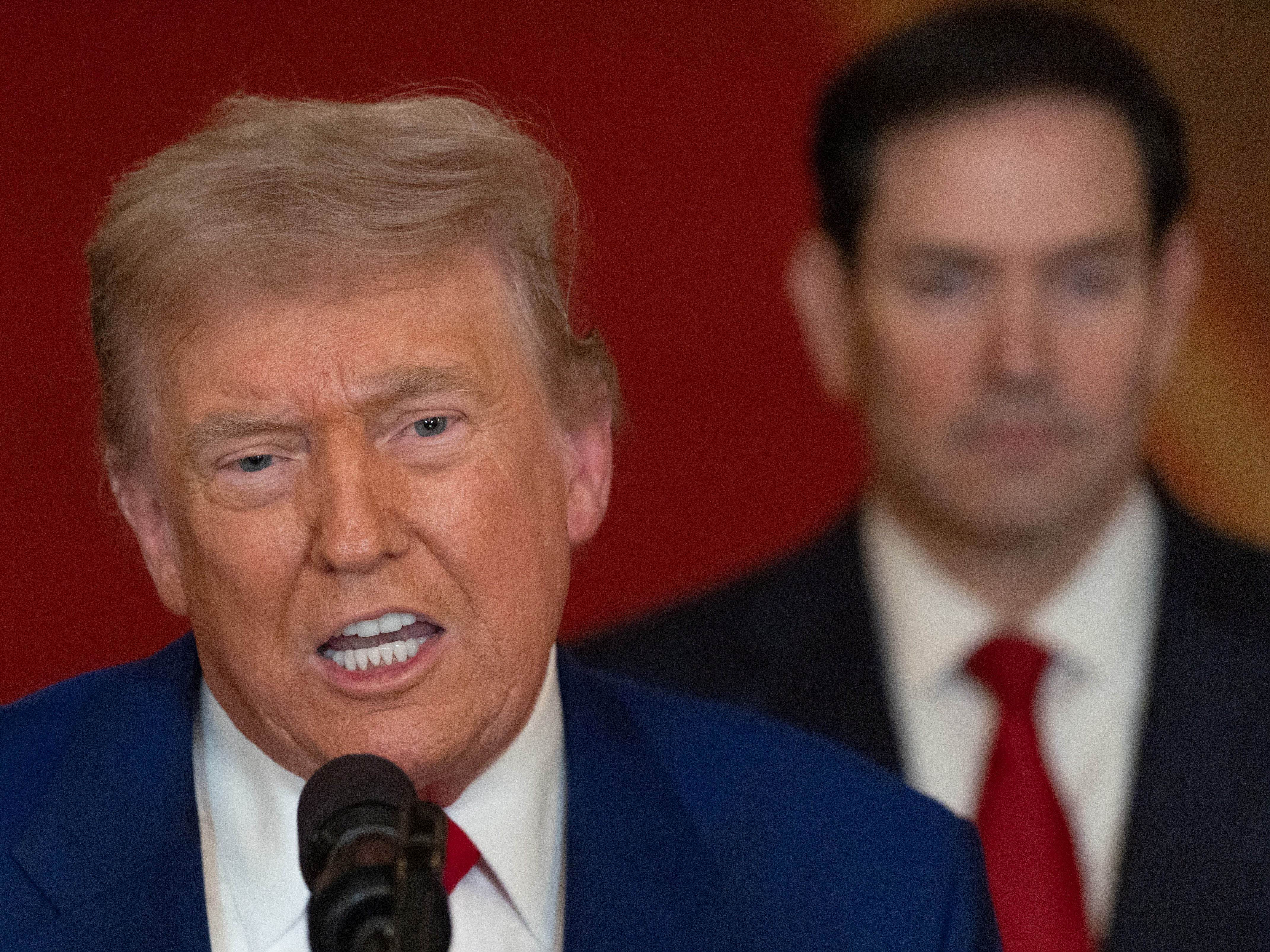 Donald Trump and Marco Rubio 