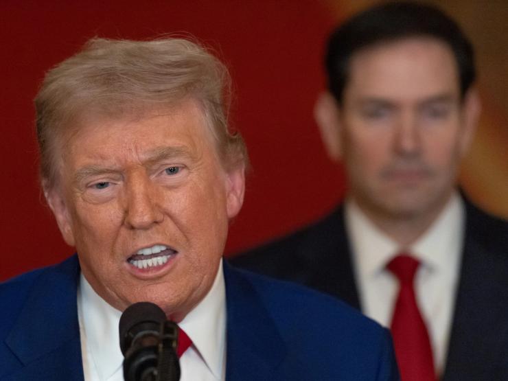 Donald Trump and Marco Rubio