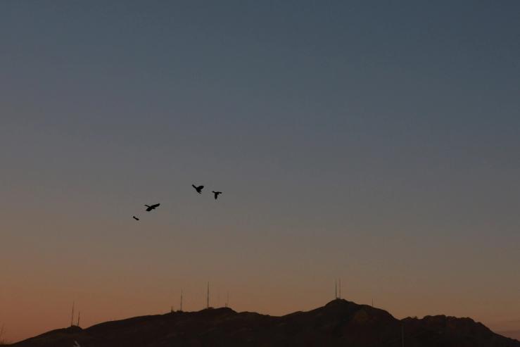 The sky above El Paso