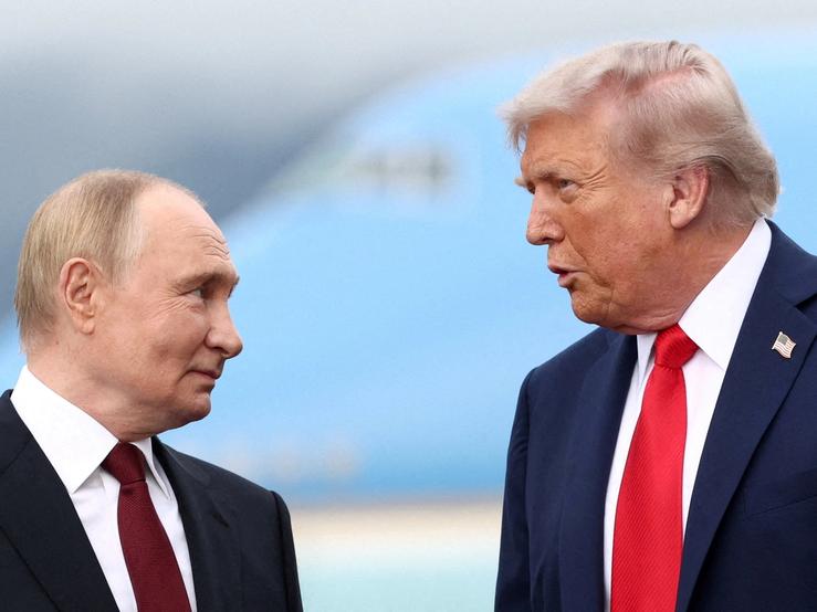 Russian President Vladimir Putin and US President Donald Trump