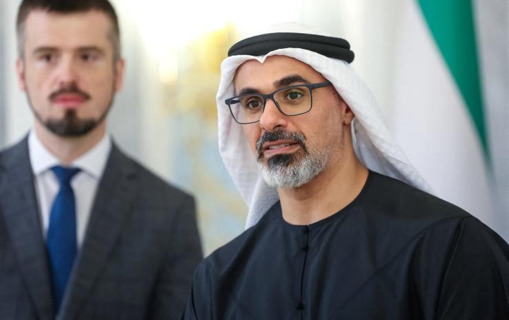 Crown Prince of Abu Dhabi and Chairman of the Abu Dhabi Executive Council Sheikh Khaled bin Mohamed bin Zayed Al Nahyan.