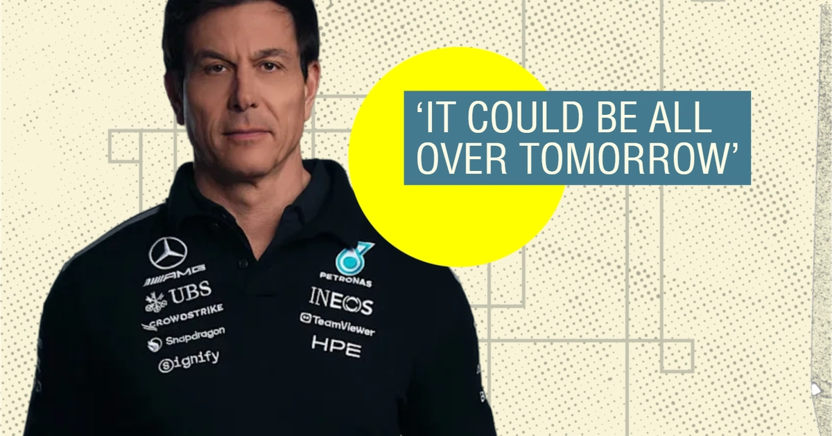 ‘I'm staring into the abyss': How Toto Wolff drives Mercedes' F1 team