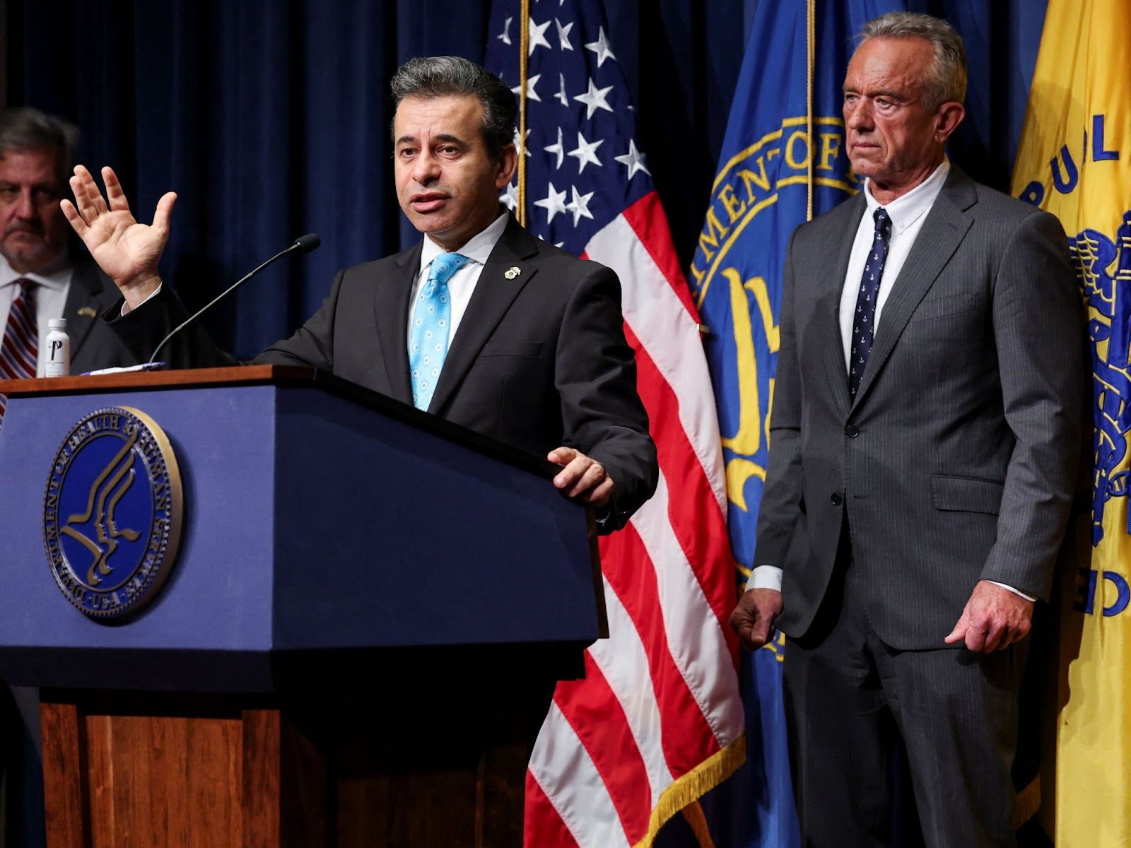 Marty Makary and Robert F. Kennedy Jr.