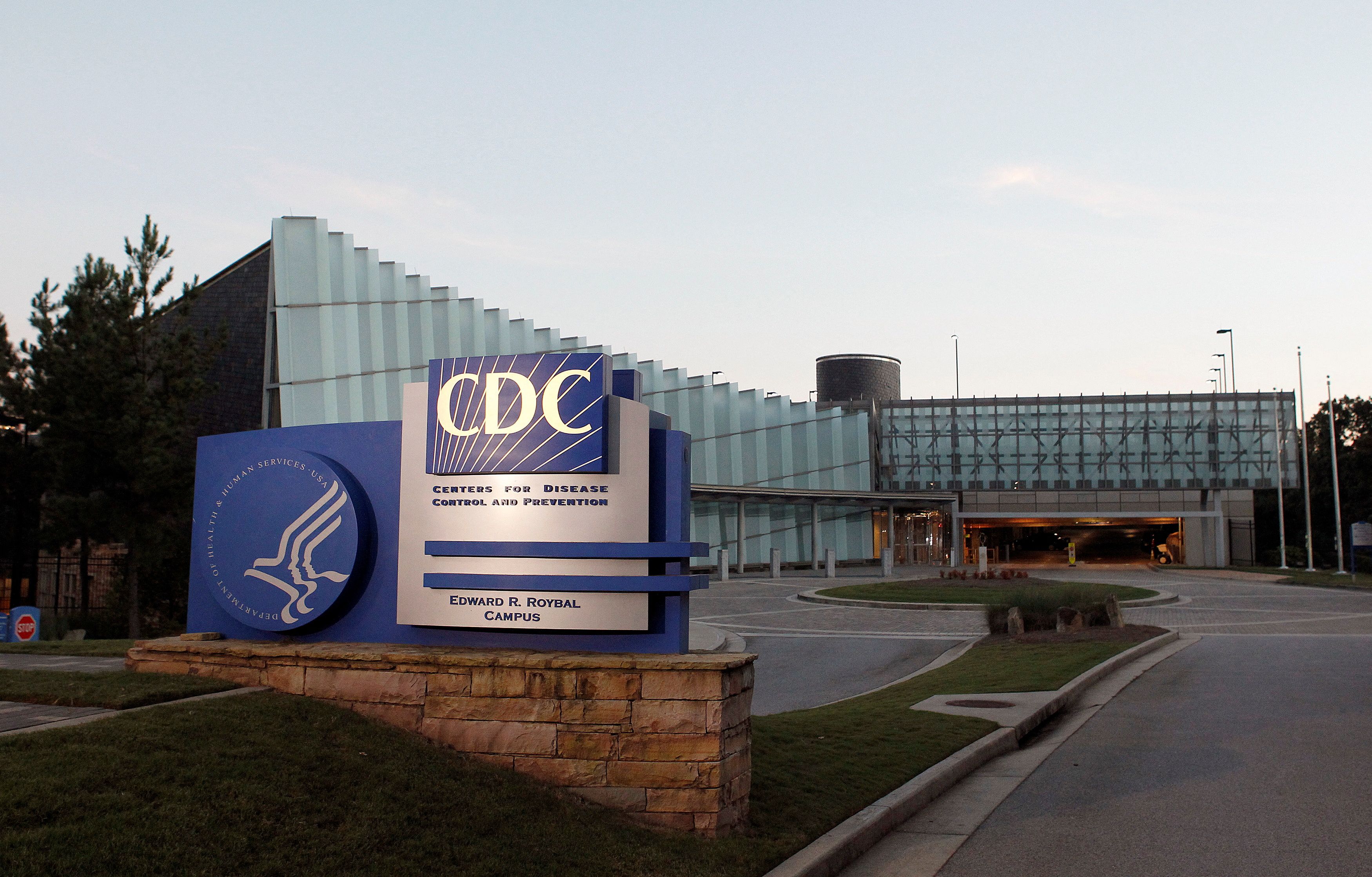 A general view of the Centers for Disease Control and Prevention (CDC) headquarters in Atlanta, Georgia.