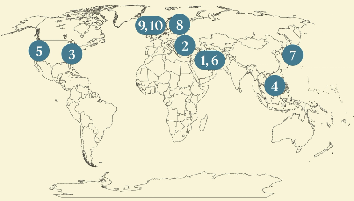 Semafor World Today map graphic