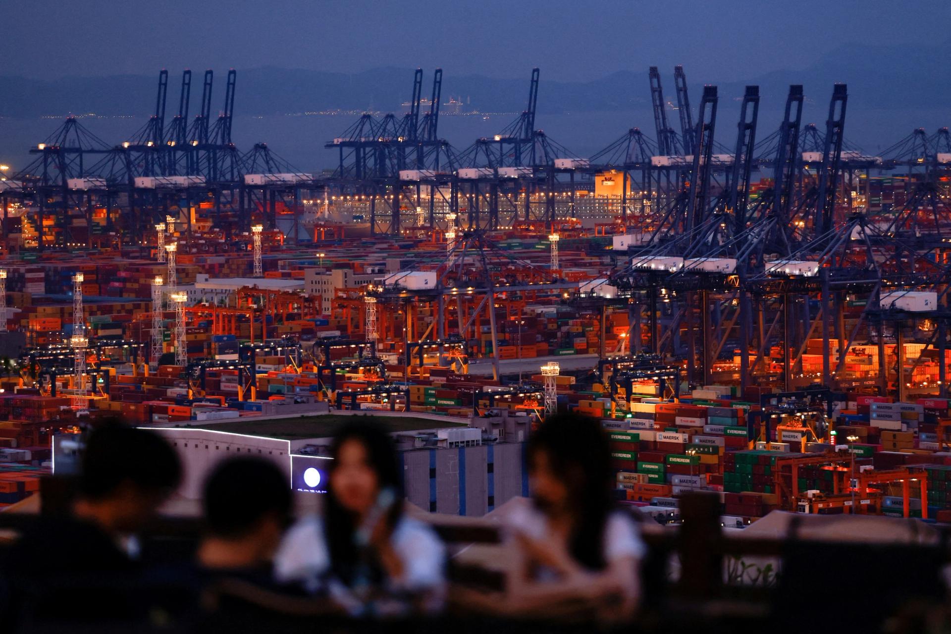 Yantian port in Shenzhen