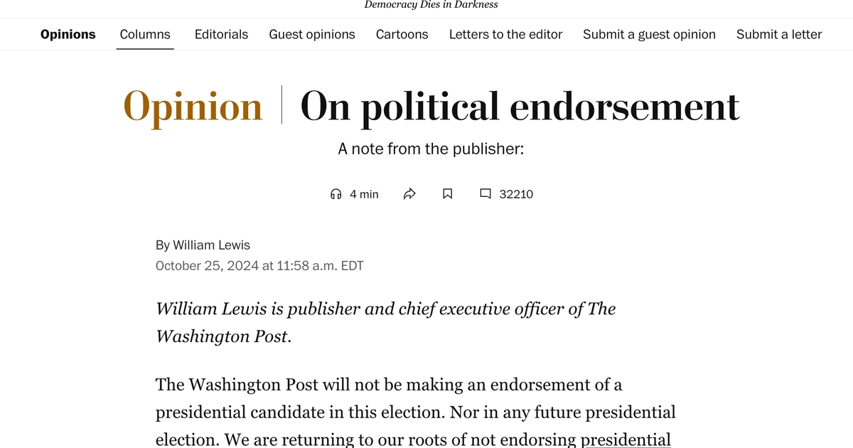 https://www.semafor.com/article/10/28/2024/the-washington-post-sold-democracy-now-it-needs-a-new-line-of-business social preview image