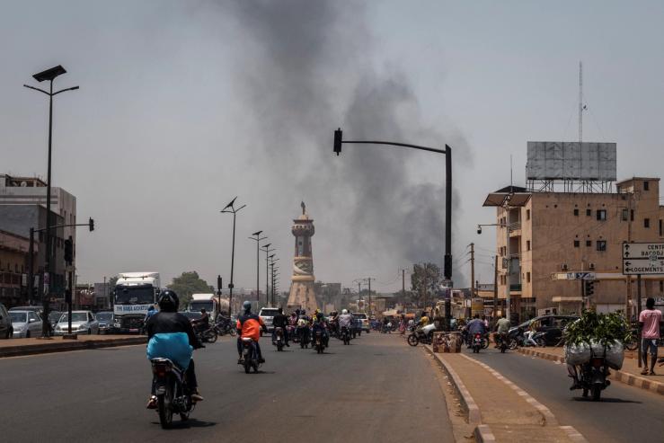 An attack in Bamako, the capital of Mali.