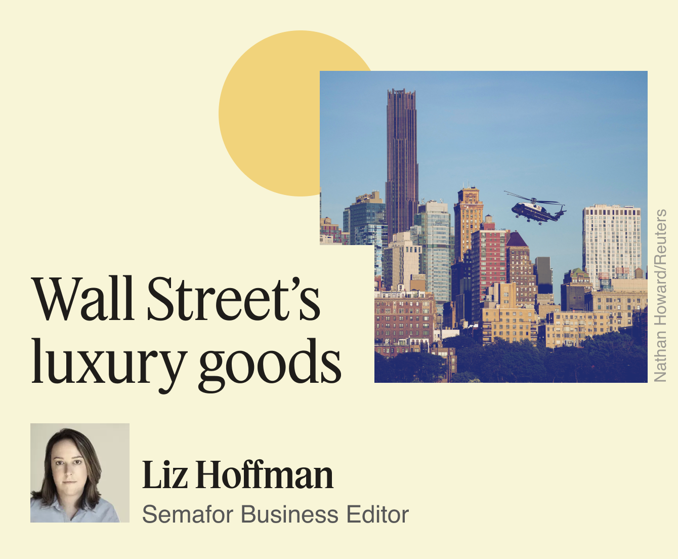 Conspicuous consumption.