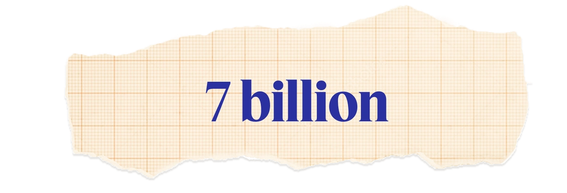 7 billion