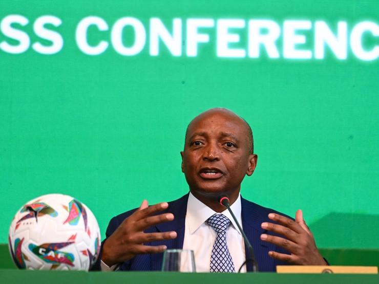 President of the Confederation of African Football Patrice Motsepe.