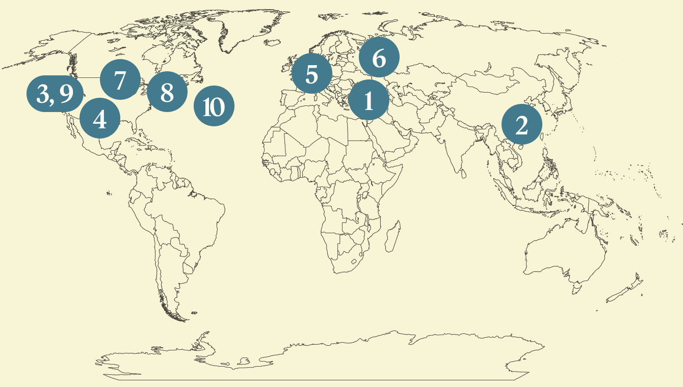 Semafor World Today map graphic