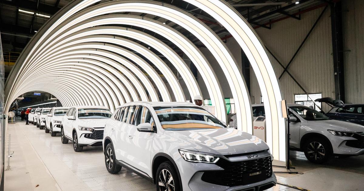 BYD sales rise for third straight month on exports surge