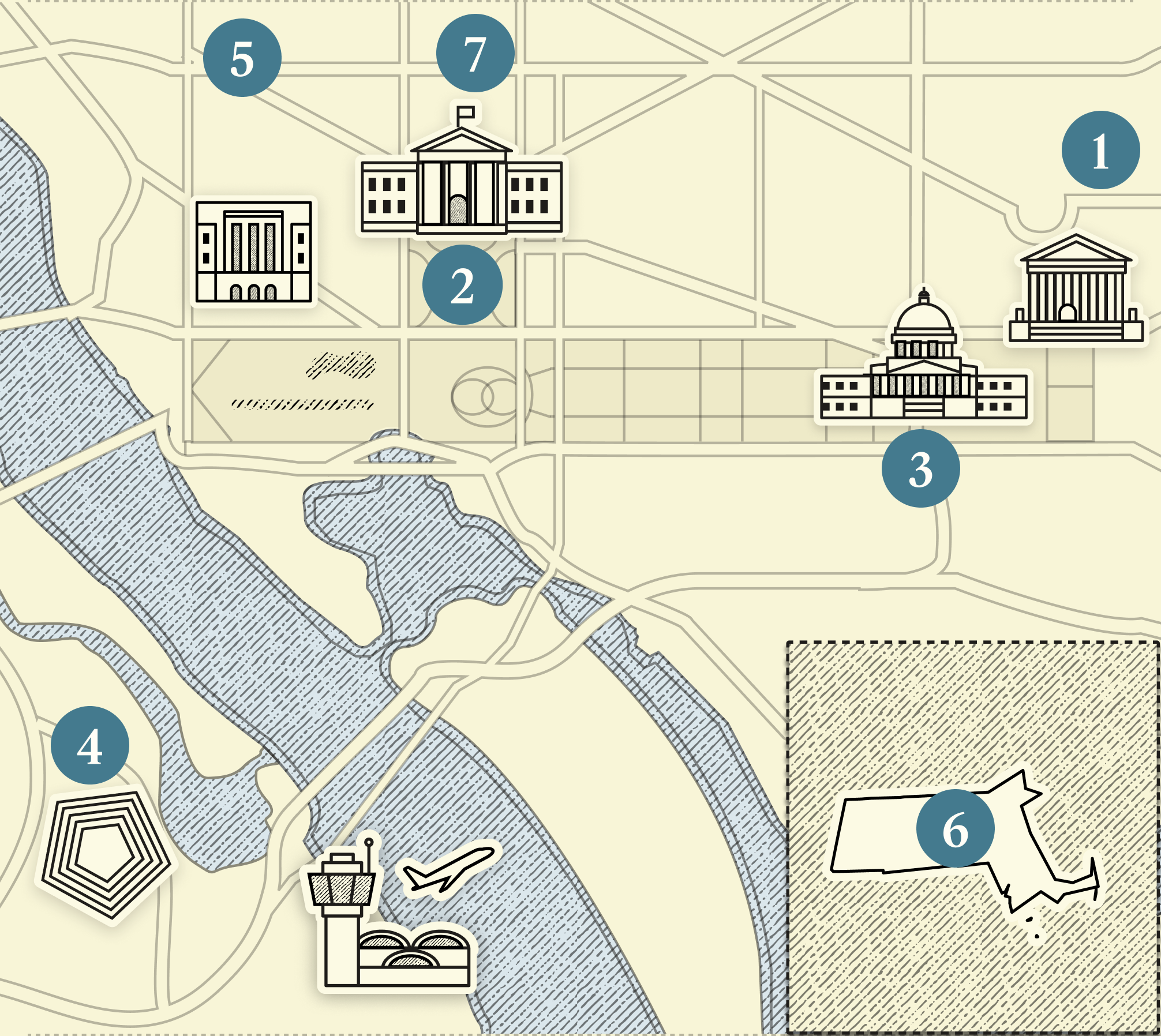 A map of DC.