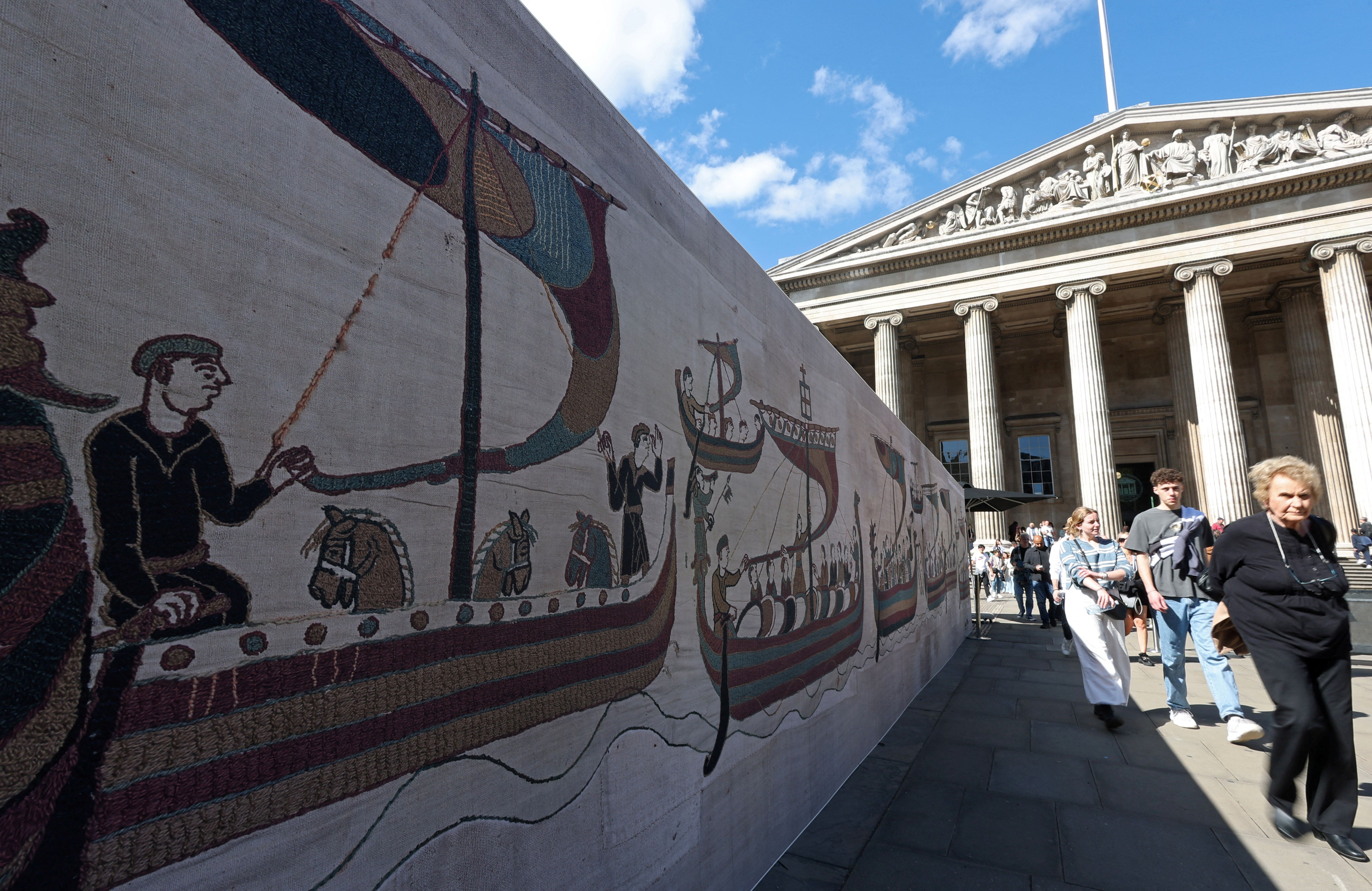 The Bayeux tapestry