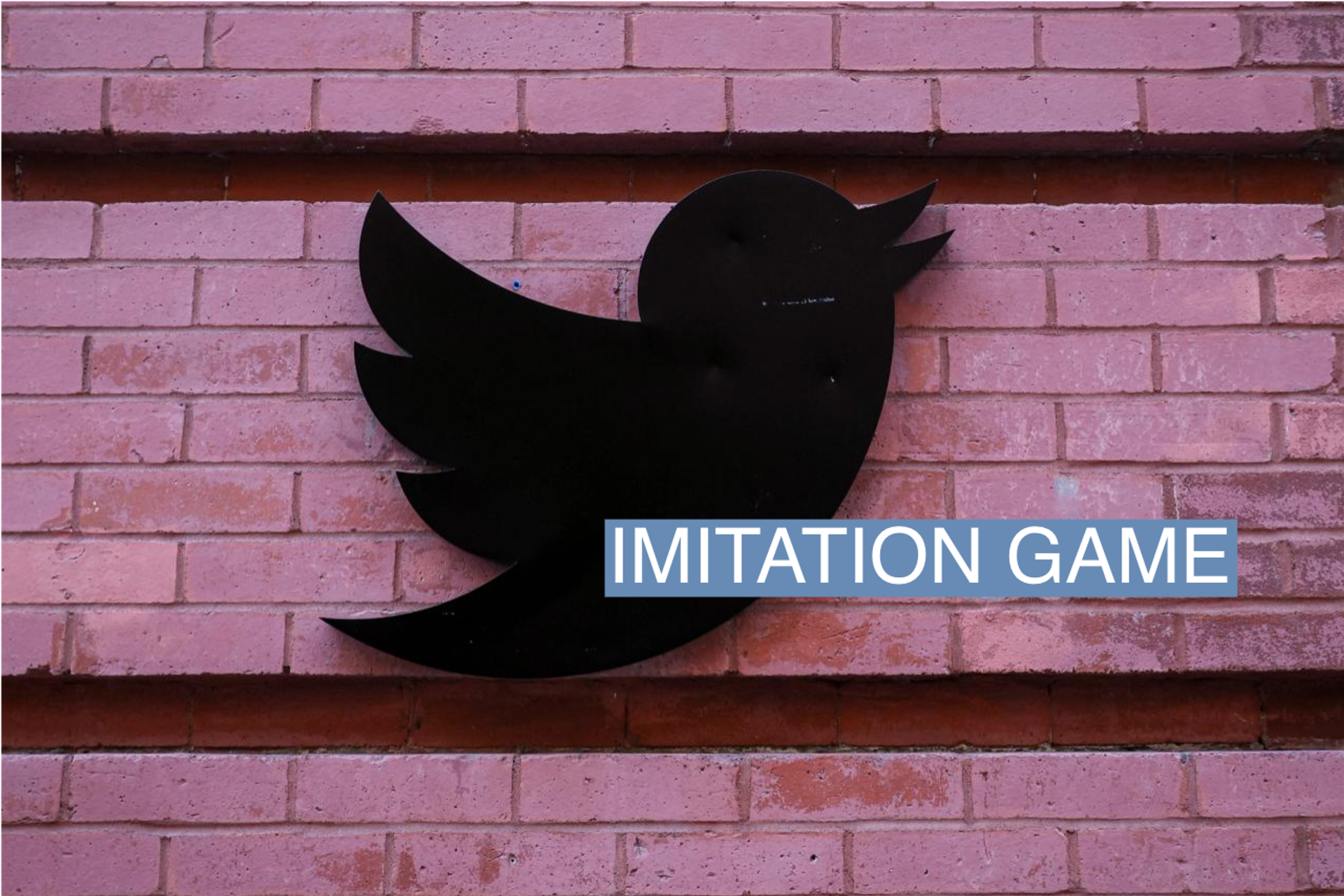 The Twitter logo.