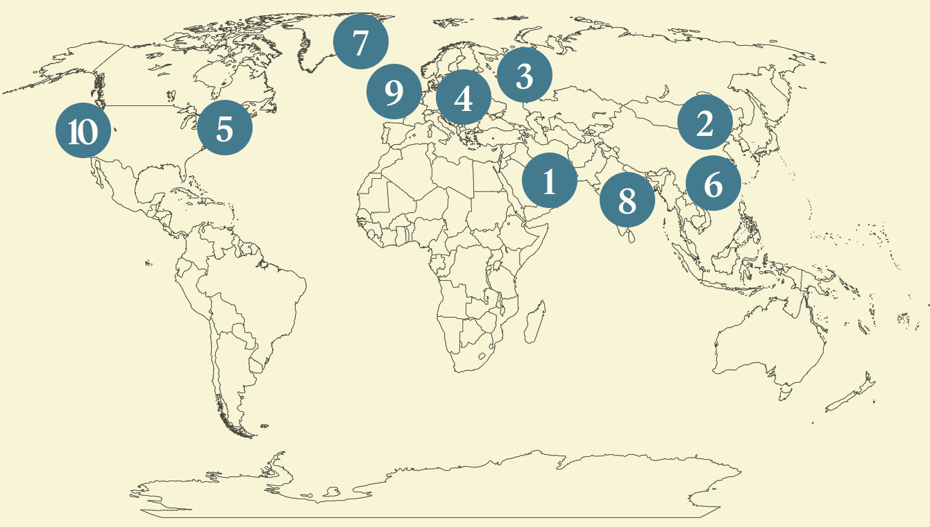 Semafor World Today map graphic