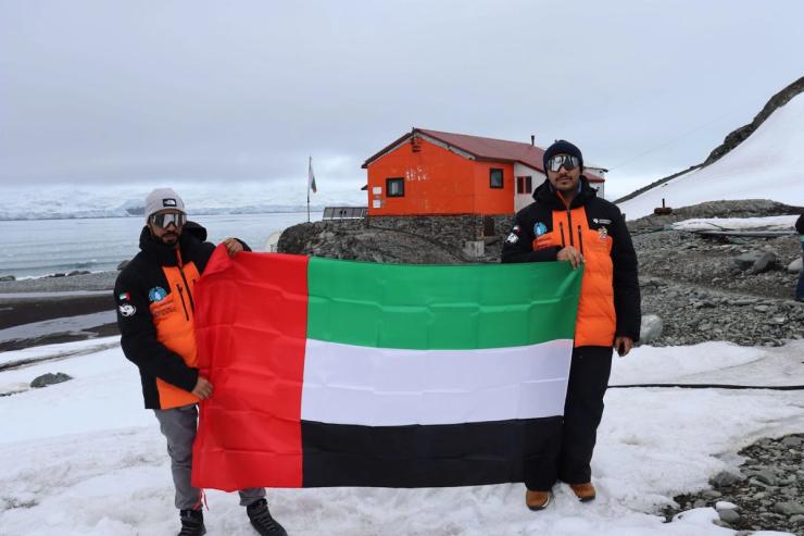 UAE scientific achievement in Antarctica.