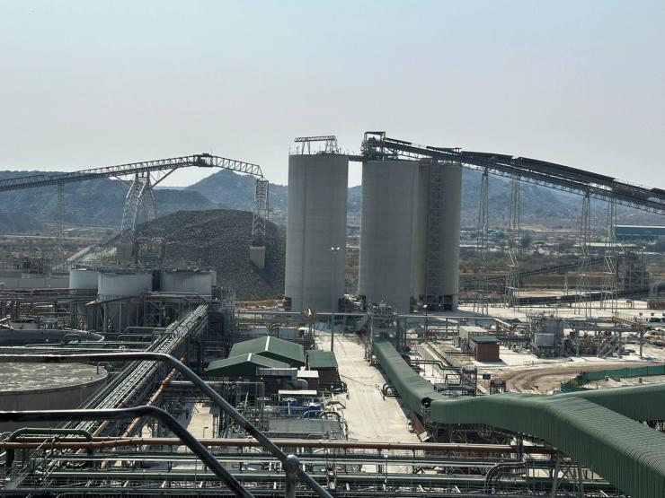 Valterra Platinum’s North Concentrator facility.