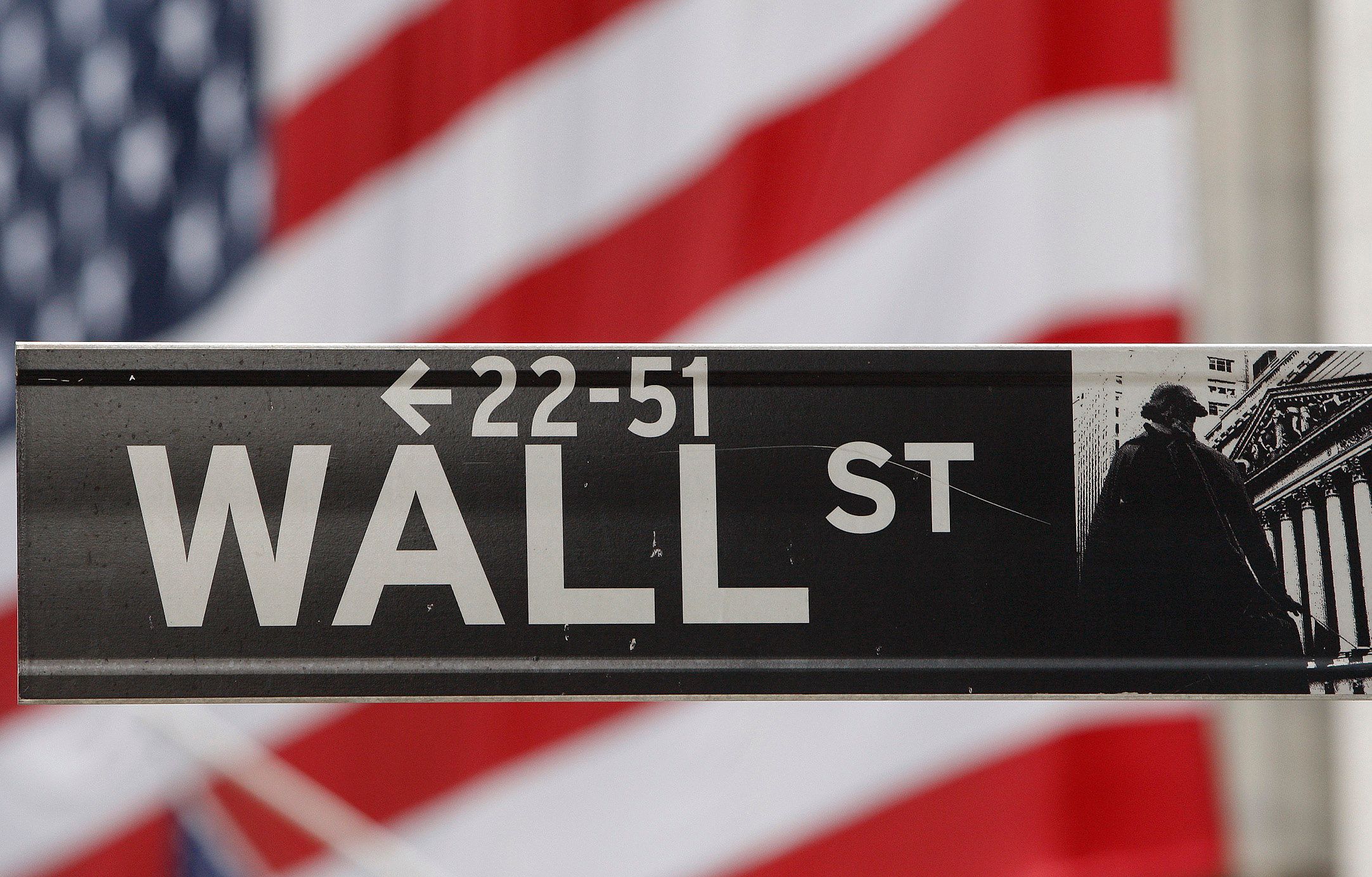 Wall Street sign