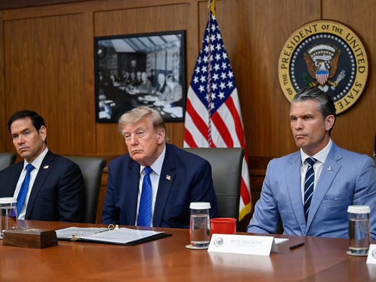 Marco Rubio, Donald Trump, and Pete Hegseth