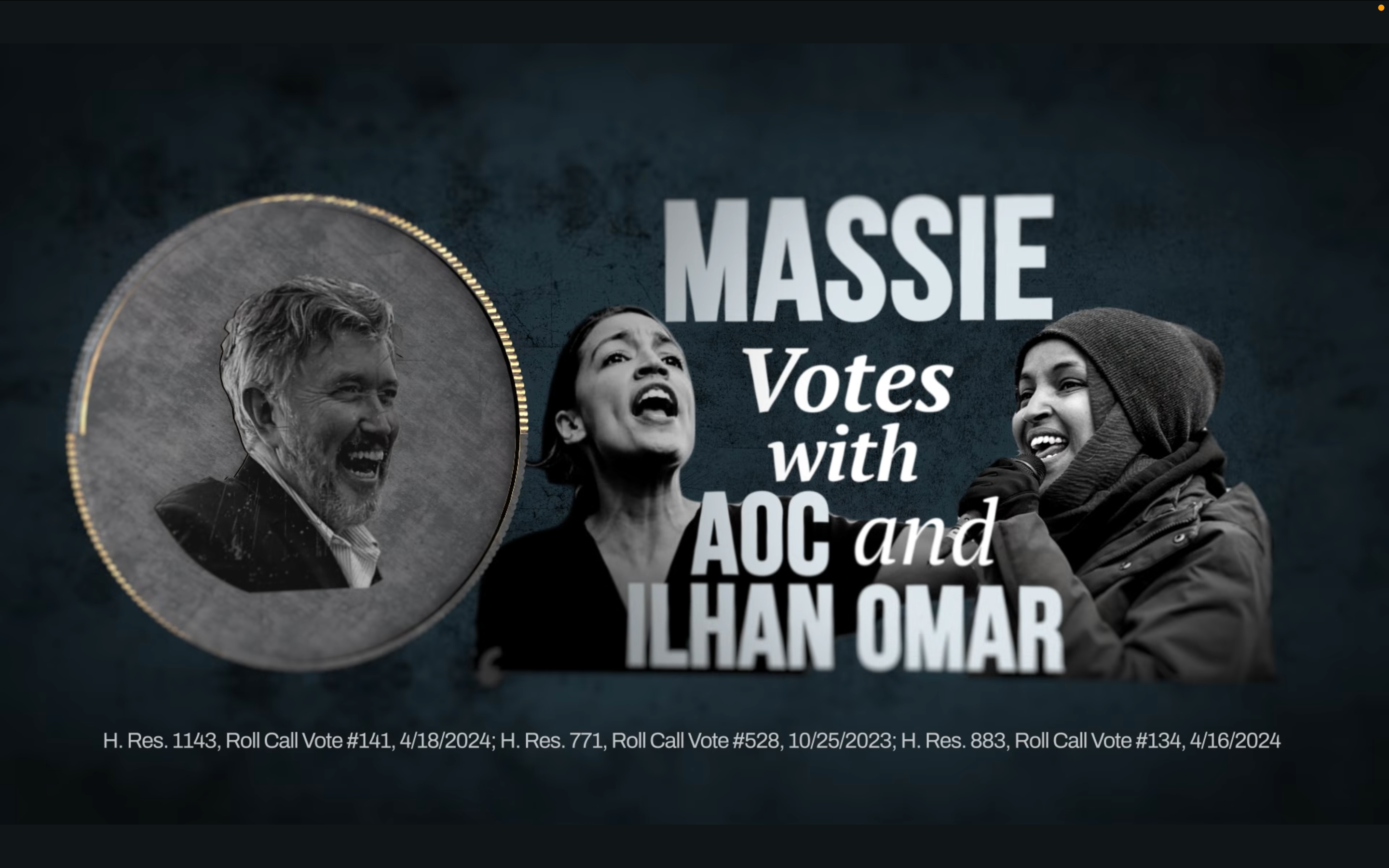 Anti-Thomas Massie ad screenshot