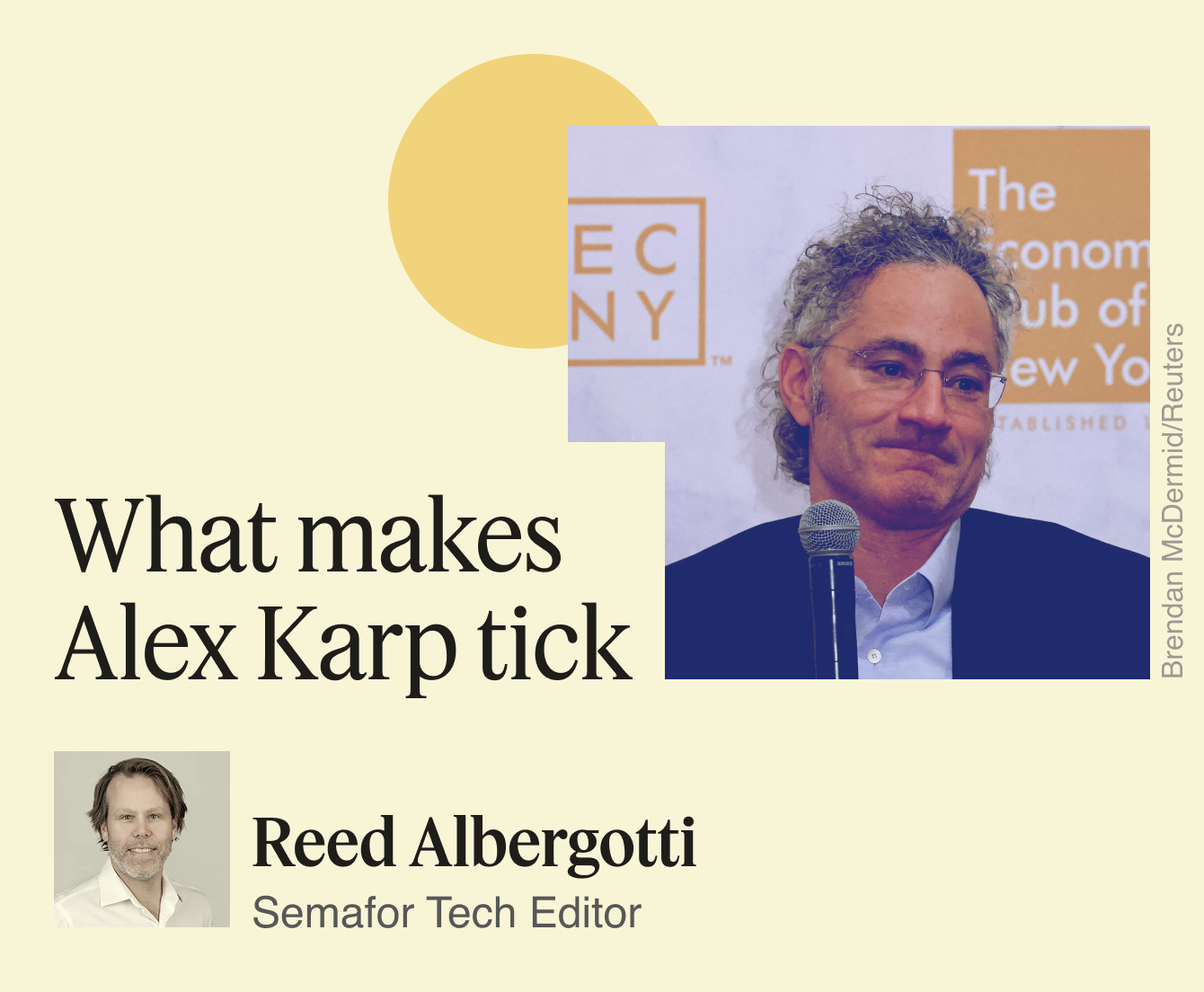 What makes Alex Karp ticks.